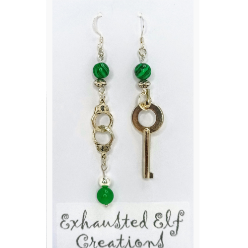 Quietly Kinky Key Earrings - Image 4