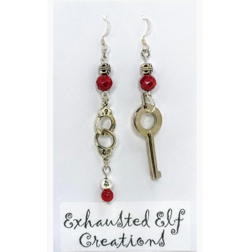 Quietly Kinky Key Earrings