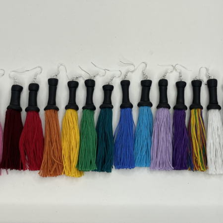 Flogger Tassel Earrings