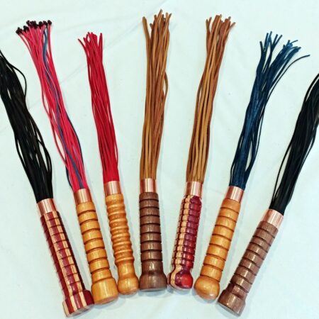 "Attention Getter" Leather Cord Flogger