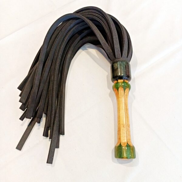 "Jade Harmony" Vegan Flogger