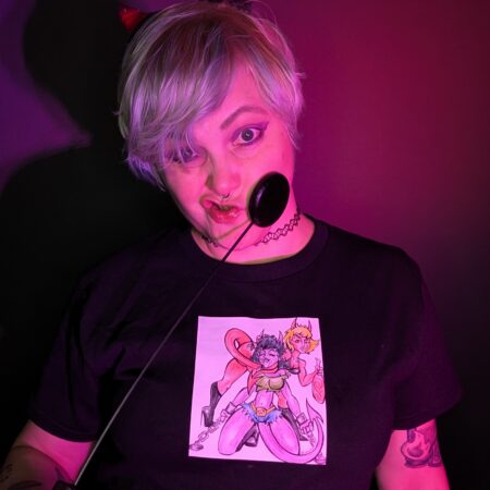 Choke Me Demon Mommy T-SHIRT