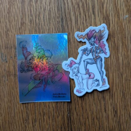 Get In, Loser, We're Going To Candy Cane Lane & Kinky Krampus STICKERS