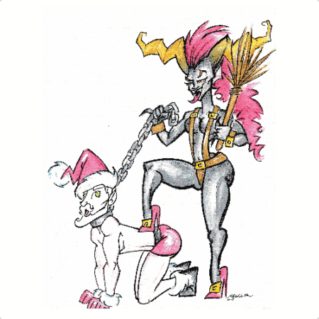 LG Kinky Krampus Print