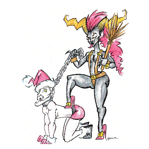 LG Kinky Krampus Print