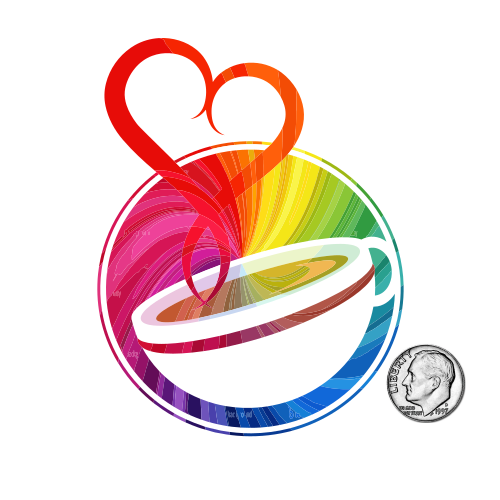 Shameless Rainbow Sticker