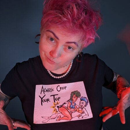 Shirt- AlwayZ Crop Your Top