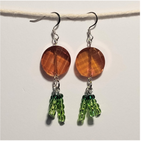 Quietly Kinky Pineapple Earrings